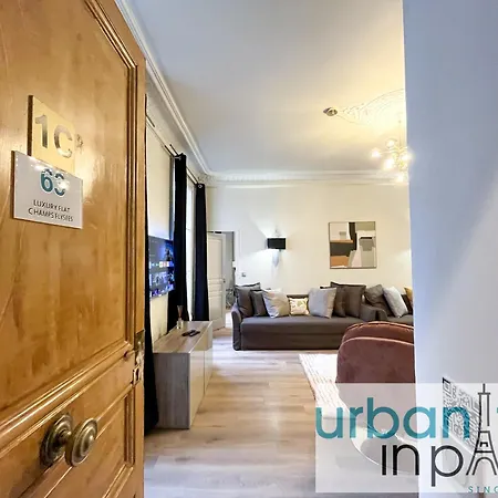 Urban Flat 63 - Beautiful 3 Bedroom Flat Champs-elysees Lägenhet *