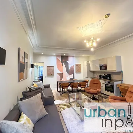 Lägenhet Urban Flat 63 - Beautiful 3 Bedroom Flat Champs-elysees
