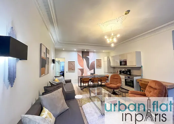 شقة Urban Flat 63 - Beautiful 3 Bedroom Flat Champs-elysees
